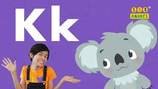 Canción de la Letra K - "Katy la Koala" - Cómo escribir la letra K - fonética en español