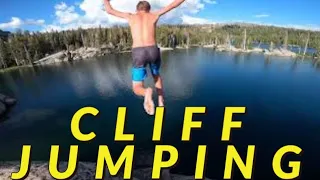 Cliff Jumping in Desolation Wilderness