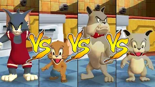 Tom and Jerry in War of the Whiskers Tom Vs Jerry Vs Spike Vs Tyke (Master Difficulty)