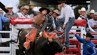 Bullriding at the Clovis Rodeo