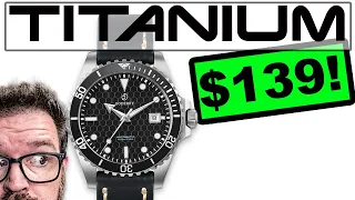 Impossible! Titanium Watch for $139! Boderry Disagrees.... The Boderry Sea Turtle Ocean Review