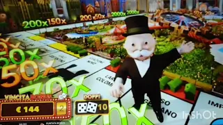 BIG WIN MONOPOLY Live 10x 4 Rolls! 350x