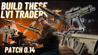 Early Wipe Gun Builds | Level 1 Trader Gun Build Meta Patch 0.14