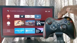 How to Connect Gamepad to Android Smart TV | Game Controller | Redgear Wireless Gamepad