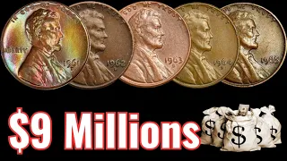 Top 5 Most Valuable and Rare Pennies That Could Make You A Millionaier! Coins Worth Millions