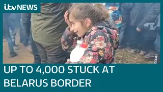 Belarus accused of 'state-run smuggling' over migrant crisis at Polish border | ITV News
