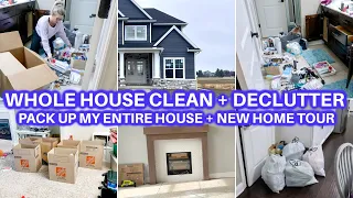 😱 EXTREME WHOLE HOUSE DECLUTTERING + CLEAN WITH ME | NEW YEAR CLEANING MOTIVATION | MINIMALISM