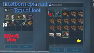 Frostborn raiding farmers got tons of loot π