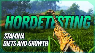 Stamina/Diet changes in HordeTesting! - The Isle Evrima