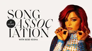 Bebe Rexha Sings Britney Spears, Madonna, & "Baby, I'm Jealous" in a Game of Song Association | ELLE