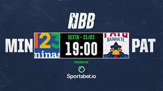 ⚡ 123 Minas X Pato Basquete 🦆 | NBB15 | 31/03/2023