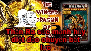 Yugi H5: Thần Ra uy lực đảo chuyển ac woxous bất lực 1 đấm chết luôn  - 遊戯王 - 决斗之城