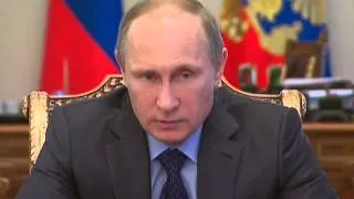 Владимир Путин на совещании по вопросам здравоохранения