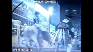 PAULO HENRIQUE LINARES X JAGUNÇO - RODEIO DE BARRETOS 1997 #rodeio #rodeo