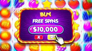 INSANE $10,000 Fruit Party Bonus Buy... and it paid!