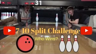 7-10 SPLIT BOWLING CHALLENGE!!