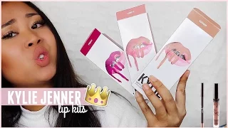 KYLIE J LIP KITS: Exposed, Candy and Posie K | Review & Swatches | Bee