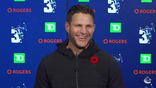 Kevin Bieksa Retirement Full Press Conference (Nov. 3, 2022)