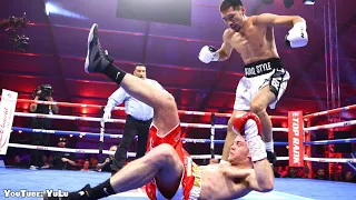 Zhanibek Alimkhanuly VS Danny Dignum (2nd RD KO) QAZAQ STYLE TOO GOOD! 🇰🇿