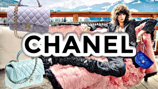 Chanel 21k fall winter bag shopping harrods, dior, louis vuitton, hermes, prada, gucci, balmain 2022