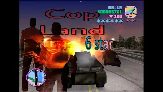 Cop Land - GTA: vice city mission #39 (6)six star challenge police chase :GTA vice city