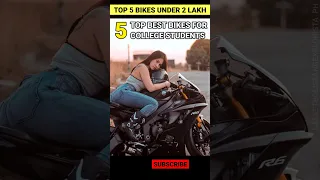 Top 5 popular sports bikes under 2 lakh in 2023 || For college students || #shorts #sportsbike