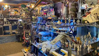 INSANE  Star Wars Diorama Playset, CUSTOM BUILT , HUGE !