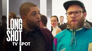 Long Shot (2019 Movie) Official TV Spot “Dope” – Seth Rogen, Charlize Theron