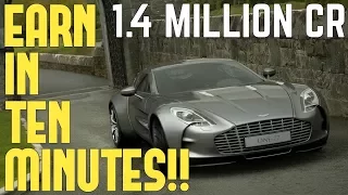 GT SPORT - EARN 1.4 MILLION in 10 MINUTES (EASY)