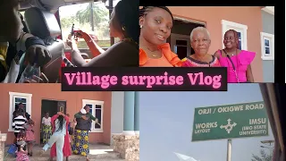 Vlog: Christmas trip to my Village to surprise more Family members | Imo state Nigeria | 9jaabroad