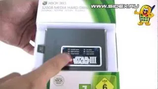 Sidex.ru: Видеообзор HDD 320 Gb для Xbox 360 Slim 6EK-00004 (Upgrade Xbox 360 Slim HDD)