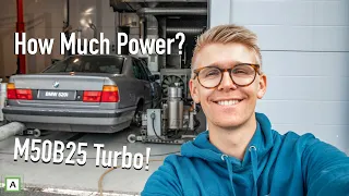 My E34 Turbo Finally Hits Dyno! How Much Power?