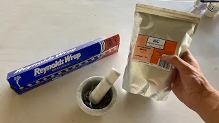 Making Thermite with Aluminum Foil