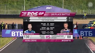 James Dean vs Arkady Tsaregradtsev RDS gp (2021 Igora  Drive)