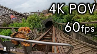 Mammut (Smoothest Bounciest Wooden Coaster) - Tripsdrill 4K60 POV