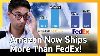 Amazon is Shipping More Packages Than FedEx! 📦