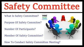 Safety Committee Meeting || How To Conduct Safety Committee Meeting || Safety Committee