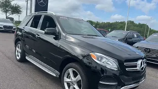 2019 Mercedes-Benz GLE 400 4MATIC SUV Black