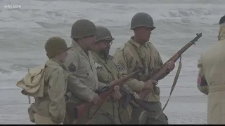 WWII veterans return to Utah Beach to commemorate D-Day