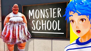 Joining MONSTER SCHOOL In GTA 5! (GTA 5 RP Mods)