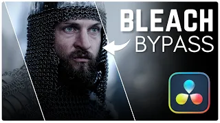 How to get the BLEACH BYPASS look EASY | Davinci Resolve (FREE & STUDIO)