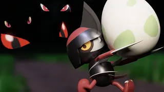 The DISASTER Egg!  Pokemon short #6 3D animation