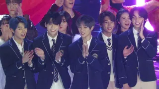 191225 SBS 가요대전 투모로우바이투게더(TXT) 엔딩 인사 + 퇴장 ending ceremony Full