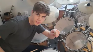 Genesis | Down and Out Drum Cover by Carl Olaison