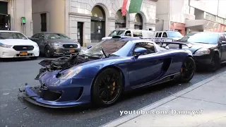 $780,000+ Super Car Crash in New York City... Porsche Gemballa Mirage