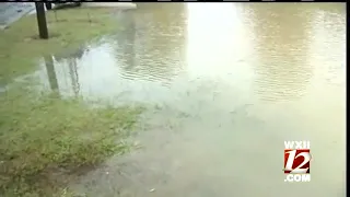 Buffalo Creek Flooded In Greensboro