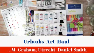 Urlaubs Art Haul - Aquarellfarben zum Wundern - wo hat Utrecht die Farbe gelassen?