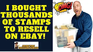 I Bought Thousands of Old Stamps to Resell on eBay!