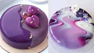 Yummy Chocolate Mirror Glaze Cake Recipe | Satisfying Cake Decorating Videos