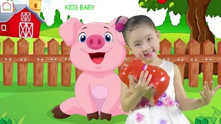 CON HEO ĐẤT í ò í o ♫ Candy Ngọc Hà ♫ Nhạc Thiếu Nhi Con Heo Đất R